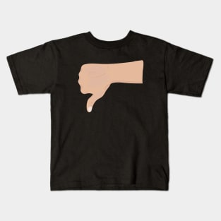 Thumb down Kids T-Shirt